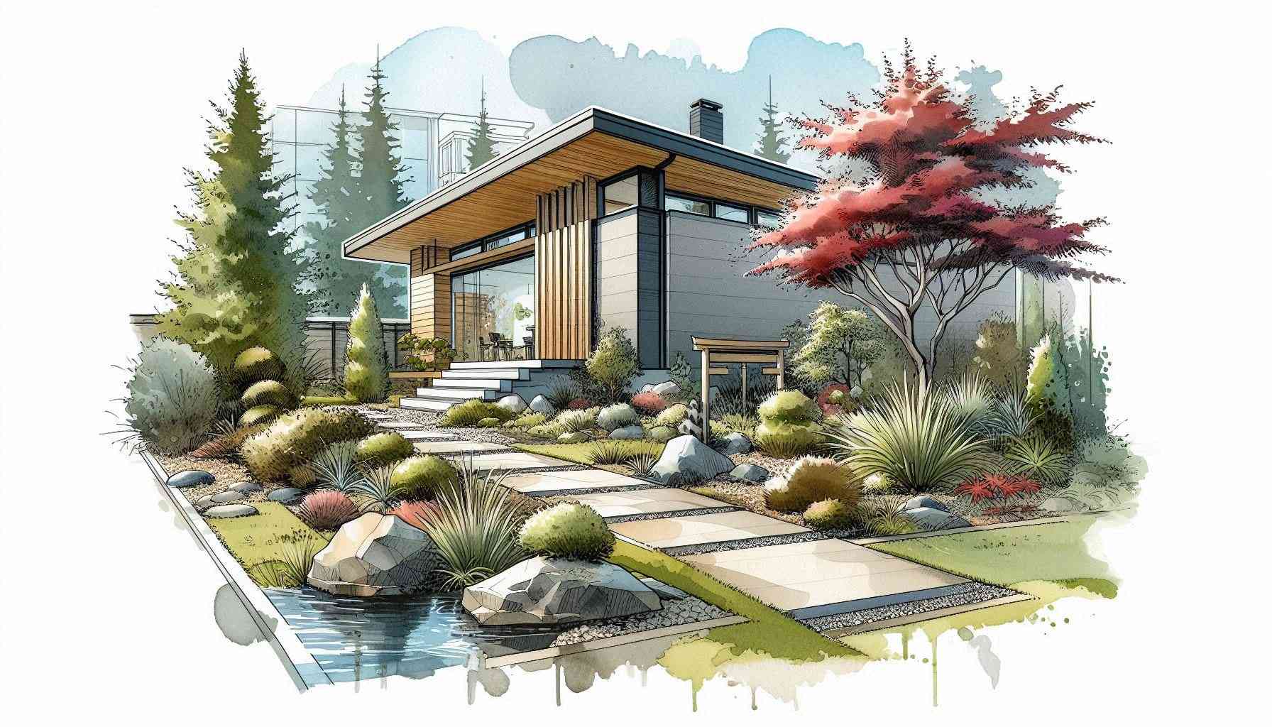 Japanese Style Gardens and Zen Landscapes