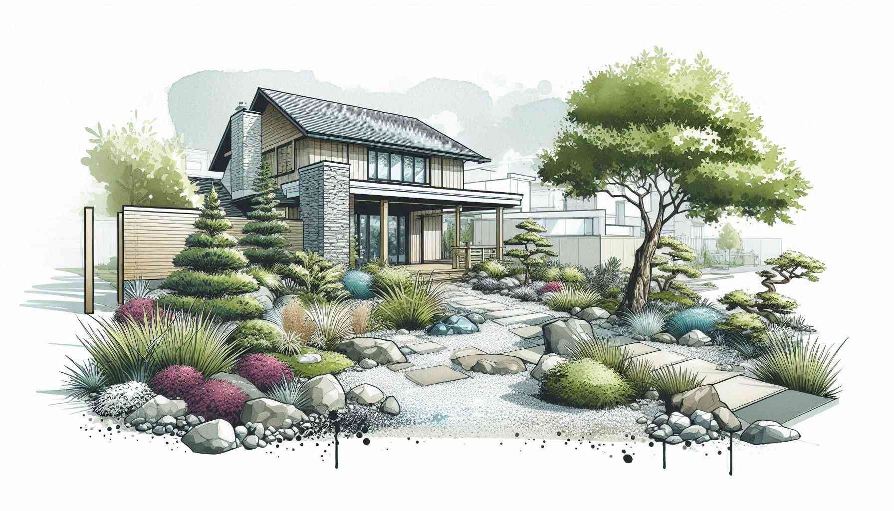 Japanese Style Gardens and Zen Landscapes