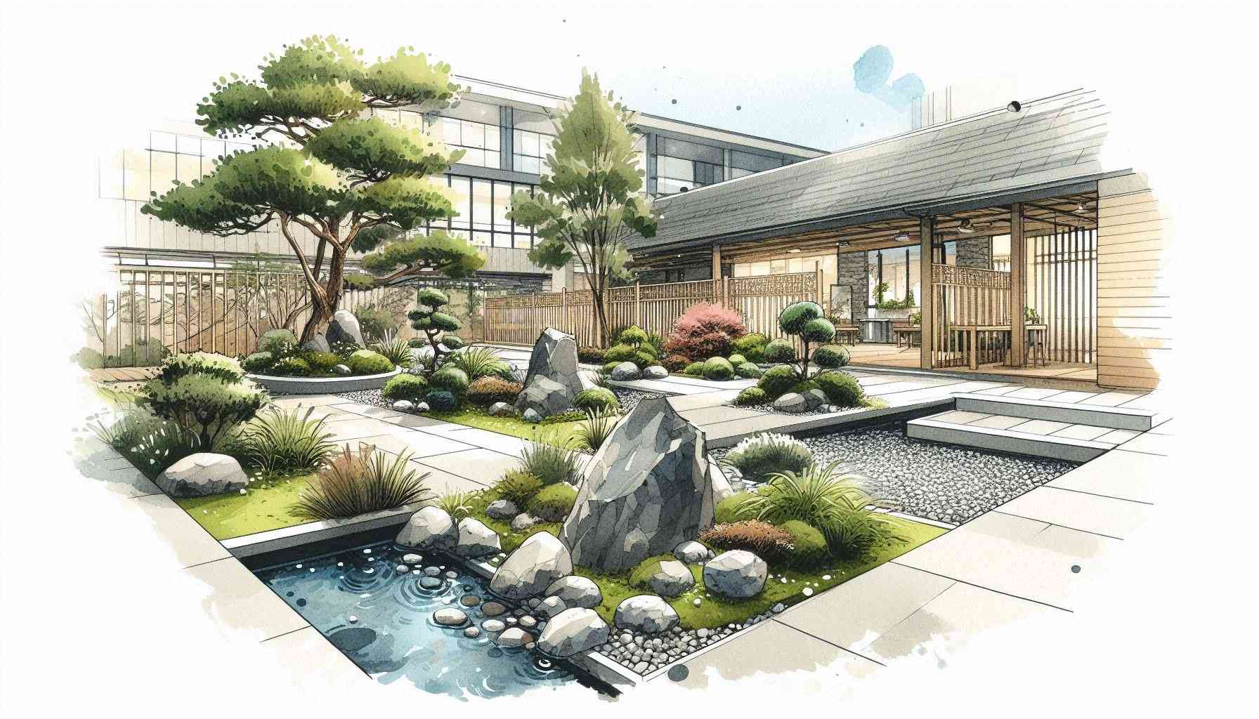 Japanese Style Gardens and Zen Landscapes