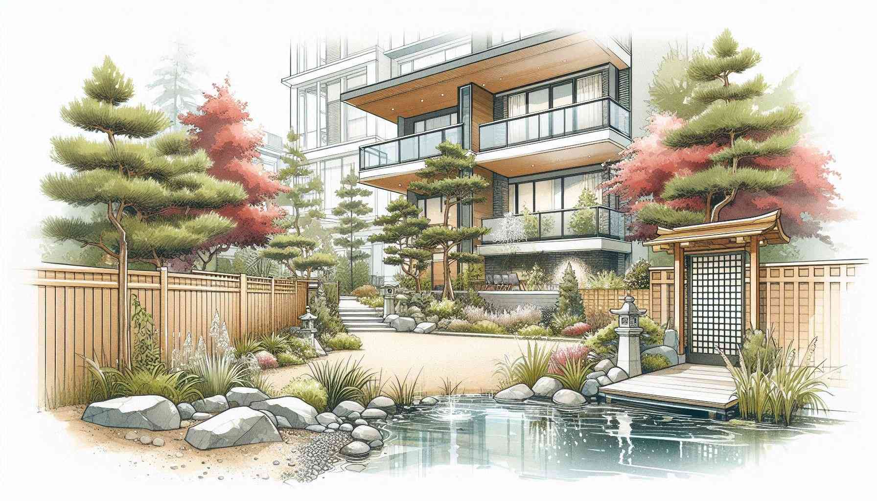 Japanese Style Gardens and Zen Landscapes