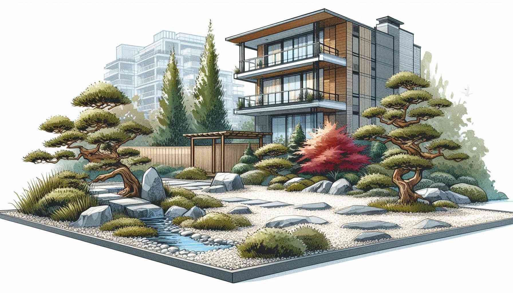 Japanese Style Gardens and Zen Landscapes