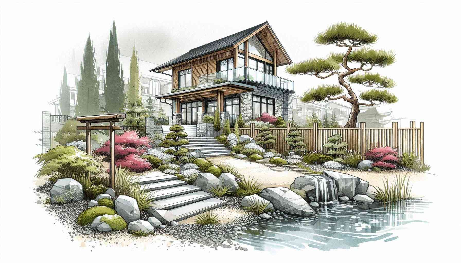 Japanese Style Gardens and Zen Landscapes