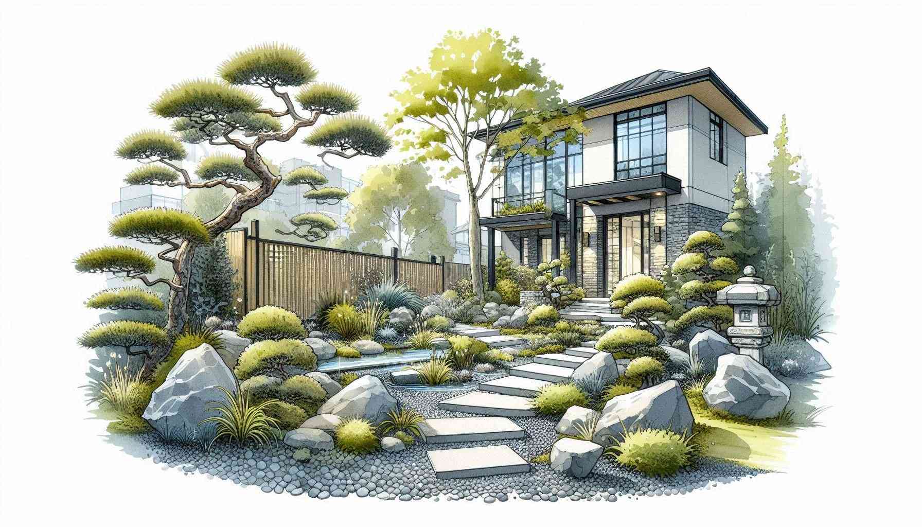 Japanese Style Gardens and Zen Landscapes