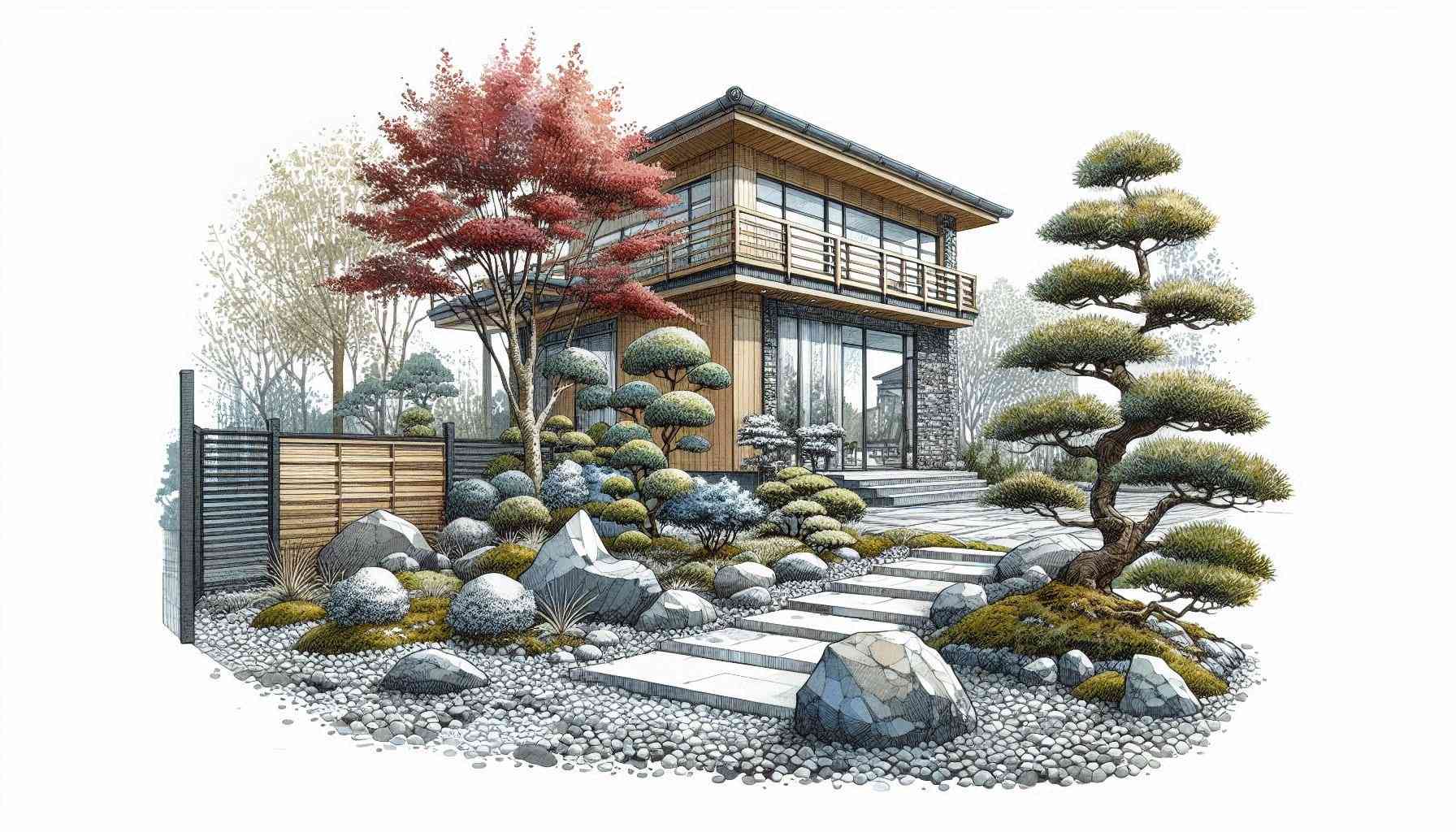 Japanese Style Gardens and Zen Landscapes