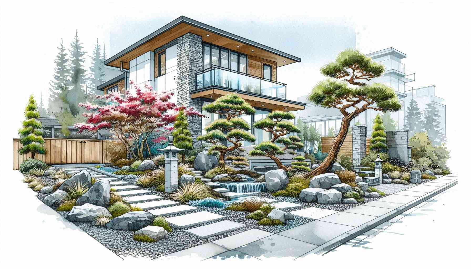 Japanese Style Gardens and Zen Landscapes