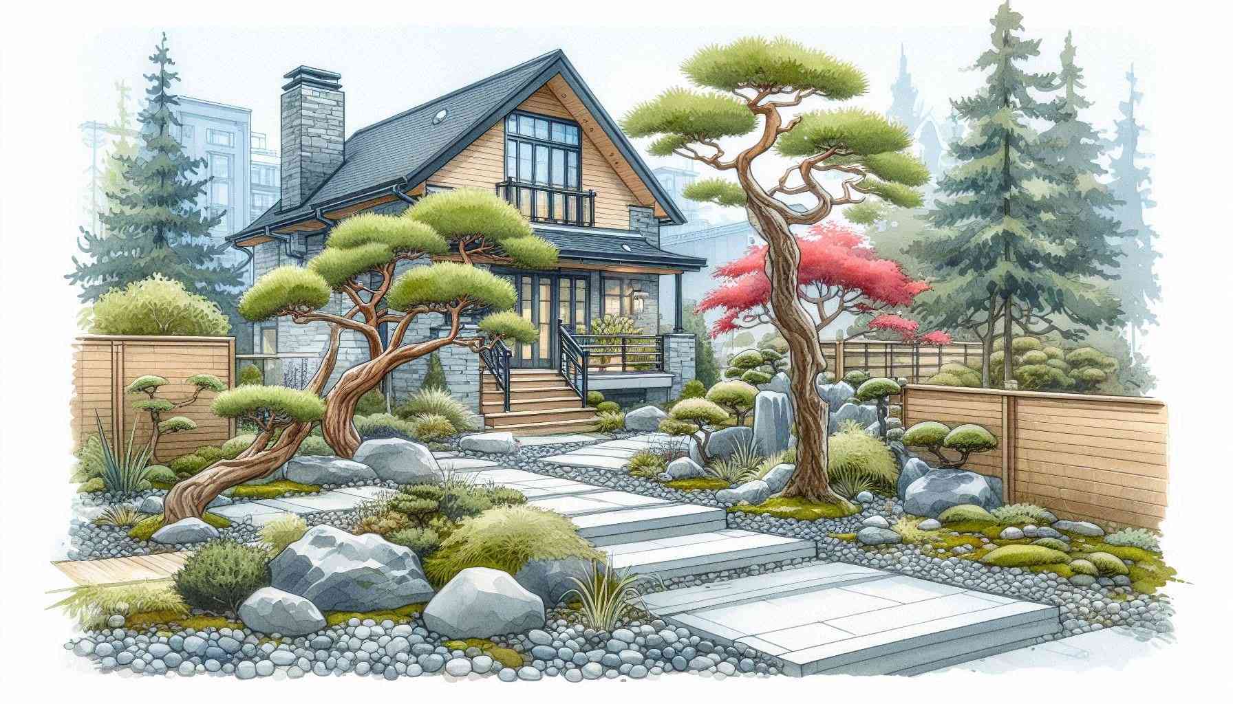 Japanese Style Gardens and Zen Landscapes