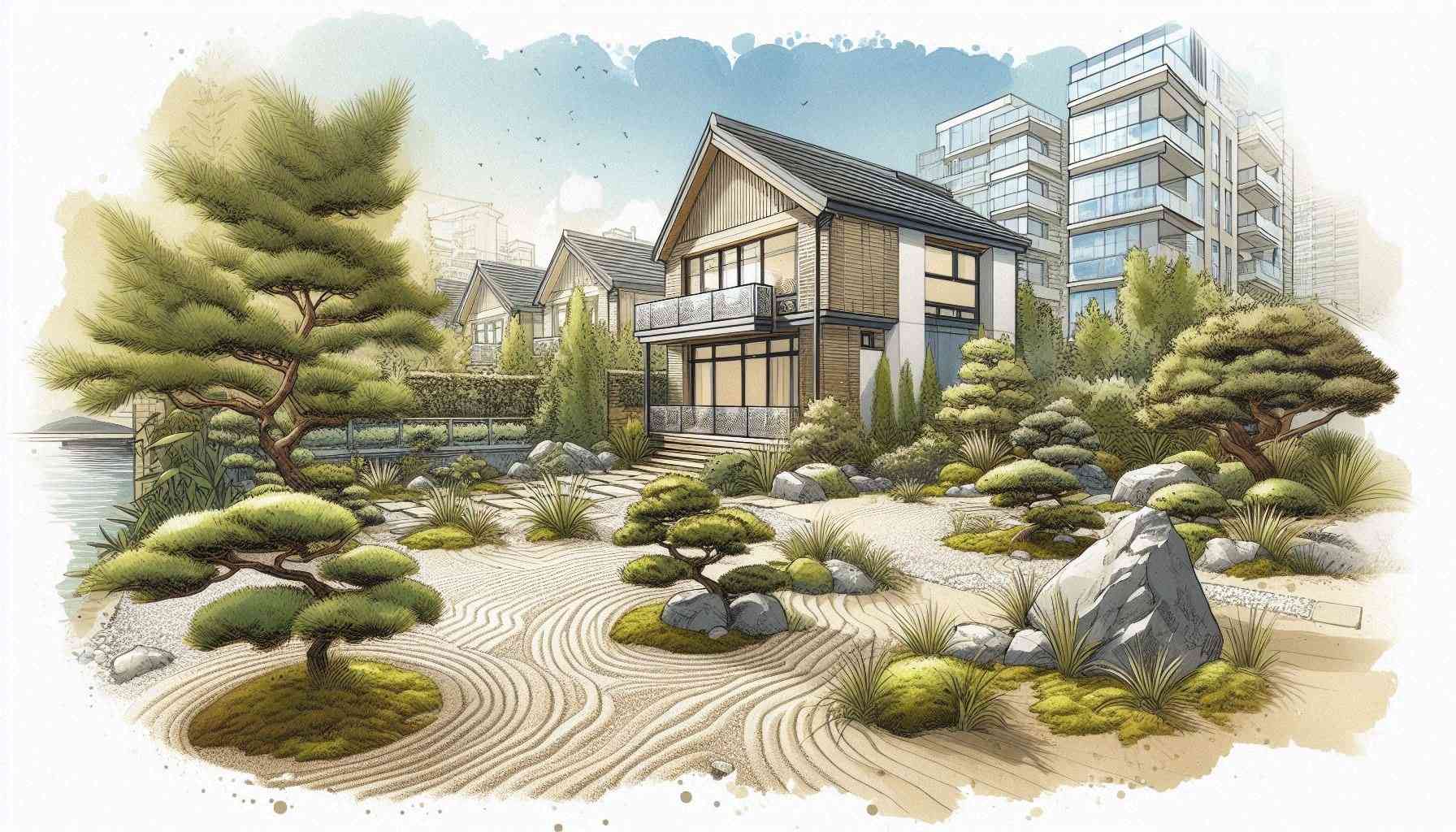 Japanese Style Gardens and Zen Landscapes