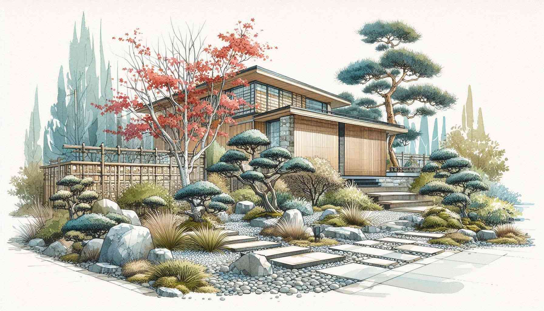 Japanese Style Gardens and Zen Landscapes