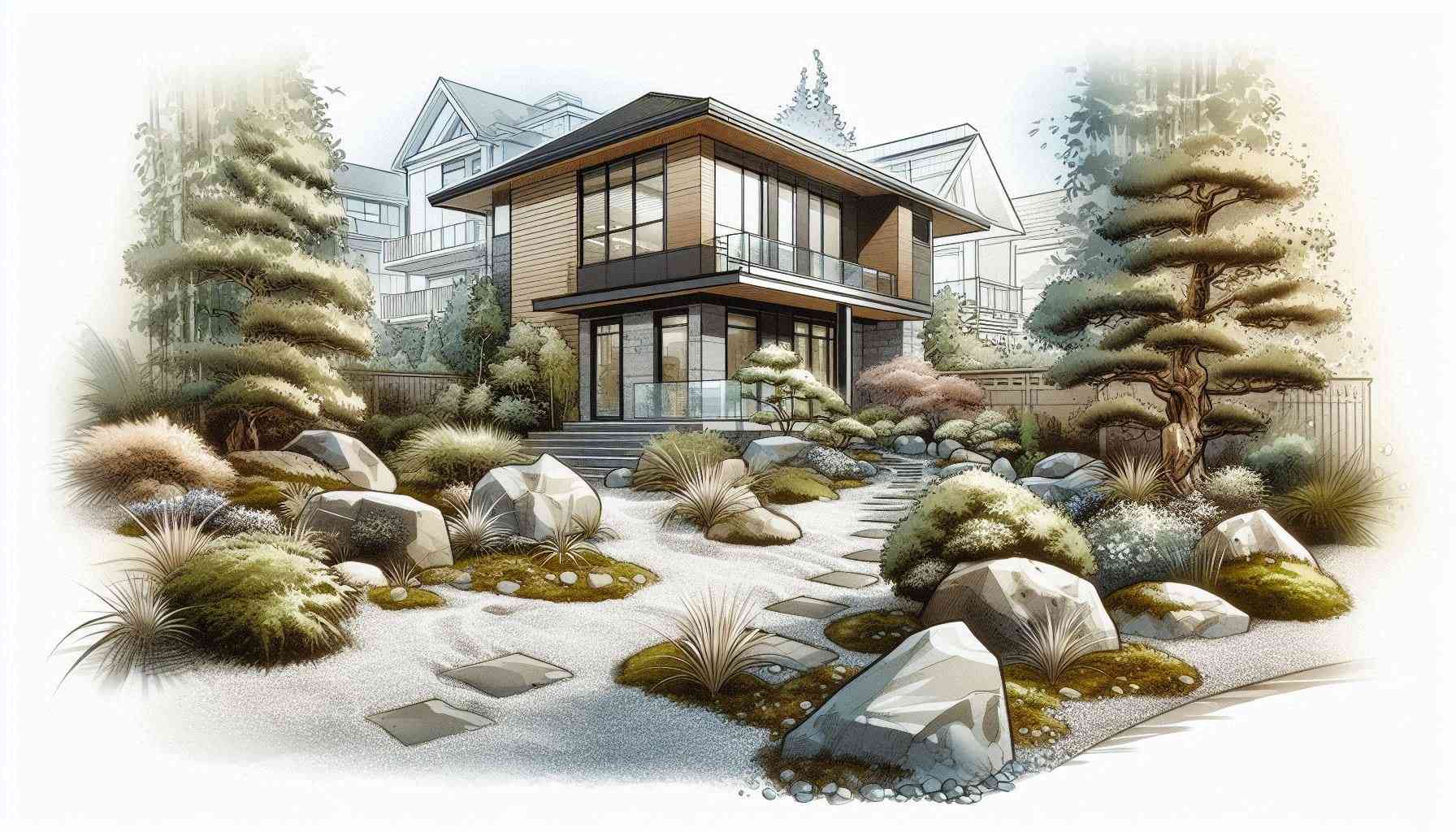 Japanese Style Gardens and Zen Landscapes