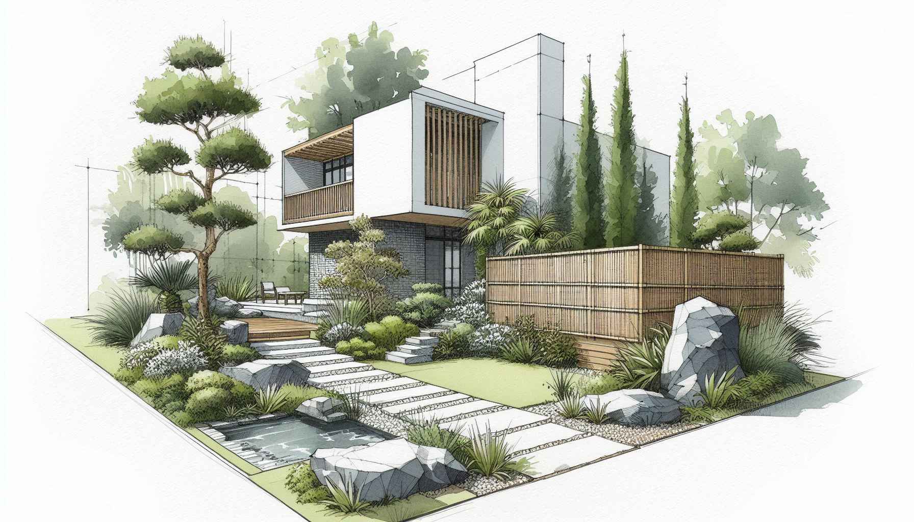 Japanese Style Gardens and Landscapes